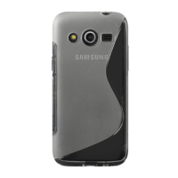 gigapack Szilikon telefonvédő (S-line) ÁTLÁTSZÓ [Samsung Galaxy Core LTE (SM-G386F)] (5996457468188)