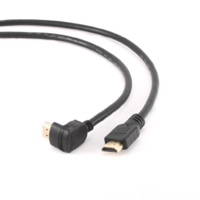 Gembird Gembird Cablexpert Monitor adatkábel HDMI male-male 1.8m 90 fok aranyozott csatlakozó (CC-HDMI490-6) (CC-HDMI490-6)