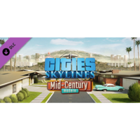 Paradox Interactive Cities: Skylines - Content Creator Pack: Mid-Century Modern (PC - Steam elektronikus játék licensz)