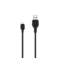 XO XO NB103 USB-A - Micro USB kábel 2m fekete (NB-103 micro, fekete)