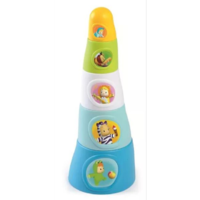 Smoby Smoby: Cotoons Happy Tower toronyépítő játék - kék (211317K) (211317K)