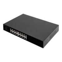 Digitus DIGITUS - switch - 16 ports - unmanaged - rack-mountable (DN-80112-1)