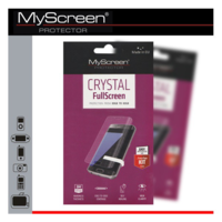 MyScreen MYSCREEN CRYSTAL FULLSCREEN képernyővédő fólia (íves, öntapadó PET, nem visszaszedhető, 0.15mm, 3H) ÁTLÁTSZÓ [LG K10 (2017) M250n] (M3057CC FS)