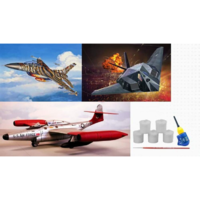 Revell Revell Ajándékkészlet az amerikai légierő 75. évfordulójára műanyag modell (1:72) (05670)