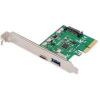Digitus DIGITUS PCI Expr Card 2x USB 3.1 1 Port USB-C + USB A (DS-30225)