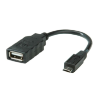 Roline Roline USB2.0 OTG kábel 15 cm (11.02.8311-25) (11.02.8311-25)