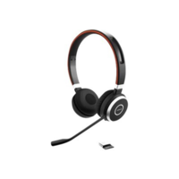 Jabra Jabra Evolve 65 Headset Vezetékes és vezeték nélküli Fejpánt Hívás/zene Micro-USB Bluetooth Dokkoló Fekete (6599-833-499)