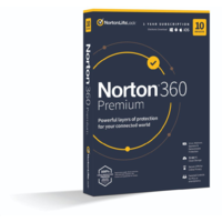 NortonLifeLock NortonLifeLock Norton 360 Premium 75GB 1 felhasználó 10 eszköz 1 év licence (Norton360PREMIUM75GB)