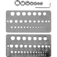 YATO YATO Furatmérő Sablon Készlet 10 Részes