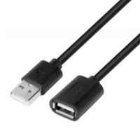 TB TB AKTBXPU1PAAW18B USB-A apa - USB-A anya 2.0 Hosszabbító kábel - Fekete (1.8m) (AKTBXPU1PAAW18B)