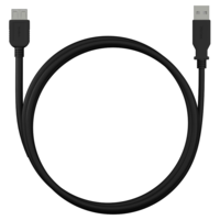 Yenkee Yenkee YCU 014 BK USB Type-A apa - USB Type-A anya 2.0 Hosszabbító kábel - Fekete (1.5m) (YCU 014 BK)