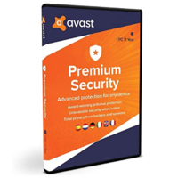 Avast Software s.r.o. Avast Premium Security - 1 eszköz / 1 év elektronikus licenc