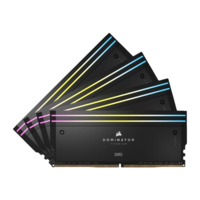 Corsair CORSAIR RAM Dominator Titanium RGB - 64 GB (4 x 16 GB Kit) - DDR5 6400 DIMM CL32 (CMP64GX5M4B6400C32)