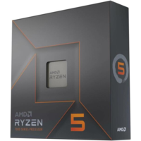 AMD AMD CPU Desktop Ryzen 5 6C/12T 7600X (4.7/5.0GHz Boost,38MB,105W,AM5) box, with Radeon Graphics (100-100000593WOF)