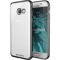 X-Doria X-Doria Gel Jacket Plus Samsung Galaxy A3 Ultravékony Szilikon Védőtok - Átlátszó/Fekete (3X3C6801A)