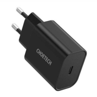 Choetech Choetech Q5004 EU USB-C hálózati töltő fekete (Q5004 BK) (Q5004 BK)