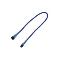 Nanoxia Kabel Nanoxia 3-Pin Verlängerung, 30 cm, blau (NX3PV30B)