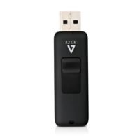 V7 Pen Drive 32GB USB 2.0 V7 fekete (VF232GAR-3E) (VF232GAR-3E)