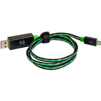 Realpower RealPower Datenkabel LED grün micro-USB auf USB (187656)