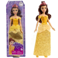 Mattel Mattel Disney Hercegnők: Csillogó Belle hercegnő baba (HLW11) (HLW11)