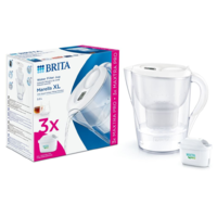 BRITA Brita Marella XL vízszűrő kancsó 3.5 liter fehér + 3db Maxtra Pro szűrőbetét (1052782) (br1052782)