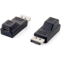 Equip Equip 118916 csatlakozó átlakító DisplayPort Mini DisplayPort Fekete (118916)