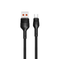 XO XO NB55 USB-A - Micro USB kábel 5A, 1m fekete (NB-55 fekete)