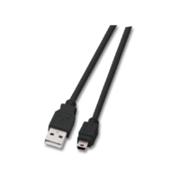EFB EFB USB2.0 Kabel A-Mini B (5polig),St.-St.,0.5m,sw,Classic (K5250SW.0,5V2)