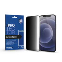 XPRO XPRO Tempered Glass 0.33 Full 3D Black FG PRIVACY kijelzővédő üveg / üvegfólia Apple iPhone 15 Plus készülékhez (128856)