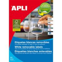 Apli Apli 48,5x25,4mm univerzális Etikett eltávolítható 4400 etikett/csomag (03054)