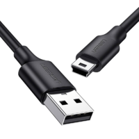 UGREEN UGREEN US132 USB-A - mini USB kábel 3m fekete (10386 ) (UG10386)