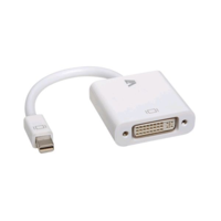 V7 V7 adapter Mini DisplayPort apa -> DVI anya fehér (CBL-MD1WHT-5E) (CBL-MD1WHT-5E)