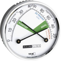 TFA Dostmann Analóg hőmérő és páratartalom mérő komfort jelzéssel, TFA 452024 (45.2024)