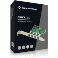 Conceptronic Conceptronic EMRICK02G csatlakozókártya/illesztő Belső USB 3.2 Gen 1 (3.1 Gen 1) (EMRICK02G)