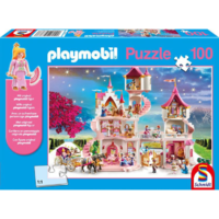 Schmidt Schmidt Playmobil, Hercegnő kastély, 100 db-os puzzle (56383) (SC56383)