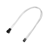 Nanoxia Kabel Nanoxia 3-Pin Verlängerung, 30 cm, Single, weiß (NX3PV3EW)