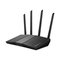 Asus ASUS RT-AX57 vezetéknélküli router Gigabit Ethernet Kétsávos (2,4 GHz / 5 GHz) Fekete (90IG06Z0-MO3C00)