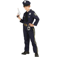 Widmann Widmann rendőr járőr jelmez (128cm-es méret) (76556) (WID-76556)
