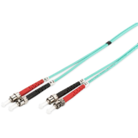 Digitus DIGITUS LWL Patchkabel ST -> ST 1.00m Multimode Duplex OM3 (DK-2511-01/3)