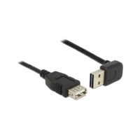 Delock DELOCK USB Verl.A -> A St/Bu 1.00m 90° sw Easy USB (83547)