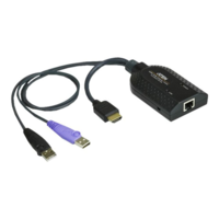 Aten ATEN KA7168 HDMI USB Virtual Media KVM Adapter Cable with Smart Card Reader (CPU Module) - KVM / audio / USB extender (KA7168)