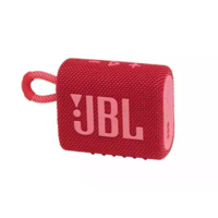 JBL JBL GO 3 JBLGO3RED, Bluetooth Hordozható Hangszóró, Vízhatlan, Piros (JBLGO3RED)