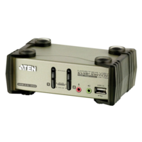 ATEN ATEN KVM Switch USB VGA + Audio, 2 port - CS1732B (CS1732B-A7-G)