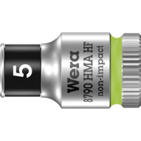 Wera Wera 8790 HMA 05003719001 Külső hatlap Dugókulcs betét 5 mm 1/4 (6,3 mm) (05003719001)