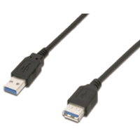 M-CAB M-CAB 7001167 USB 3.0 hosszabbító kábel 1.8m - Fekete (7001167)
