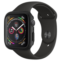 Spigen Spigen SGP Thin Fit Apple Watch S4/S5 44mm tok, szíj nélkül fekete (062CS24474)