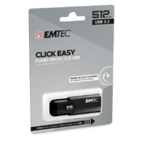 Emtec EMTEC USB-Stick 512GB B110 USB 3.2 Click Easy Black (ECMMD512GB113)