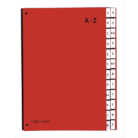 Pagna PAGNA Pultordner Color 24 Fächer A-Z rot (24249-01)