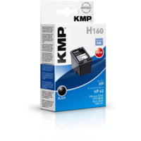 KMP Printtechnik AG KMP Patrone HP NR.62 black pigm. 200 S. H160 refilled (1741,4801)