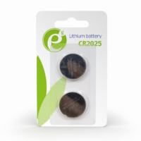 Gembird Gembird Energenie Lithium CR2025 3V battery blister gombelem (2db) (EG-BA-CR2025-01) (EG-BA-CR2025-01)
